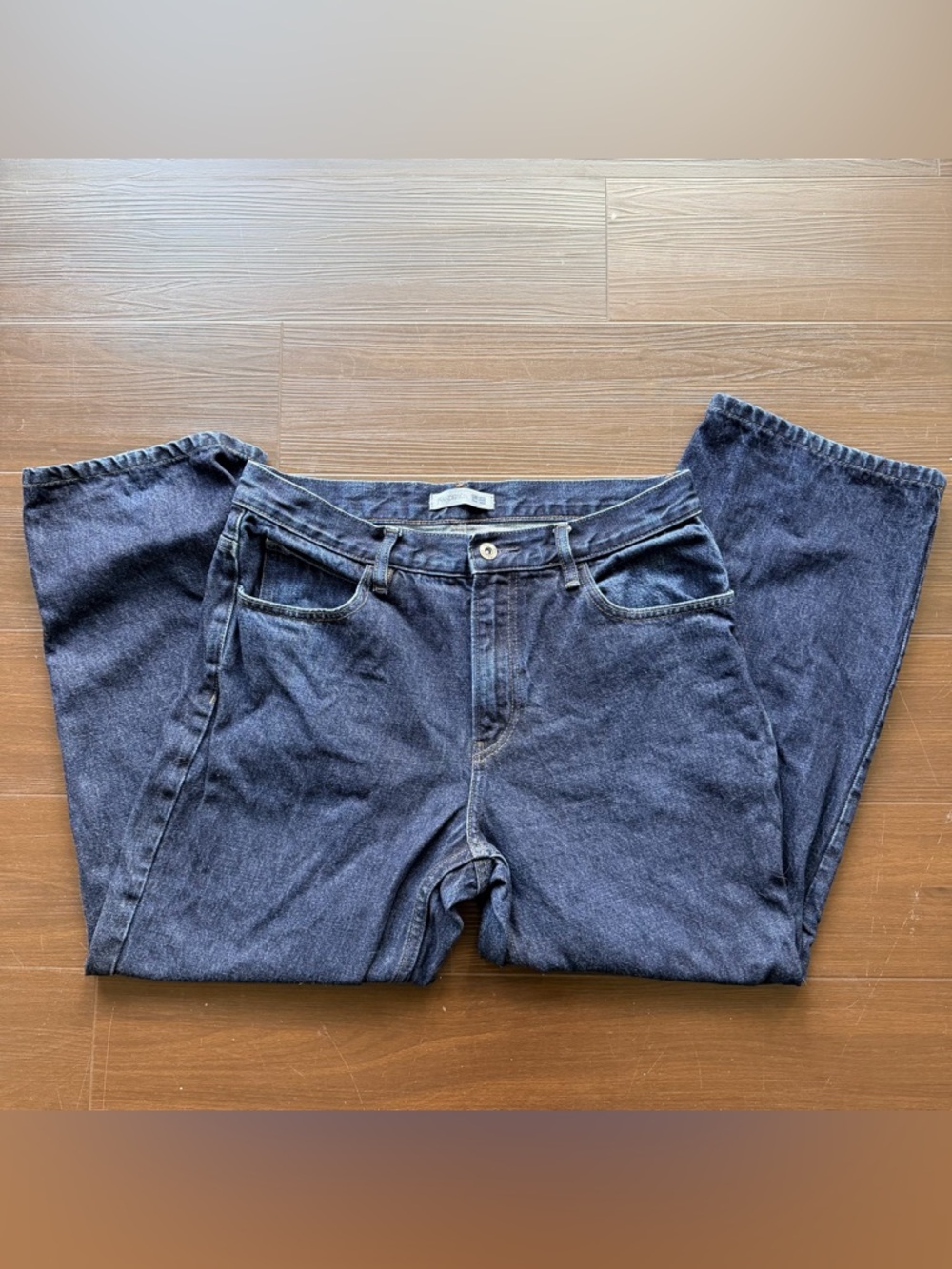 Uniqlo x JWA Men’s Dark Wash Straight Jeans